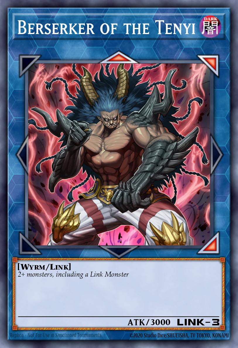 (123) YuGiOh TCG MP20: 2020 Tin of Lost Memories Mega Pack Single: Berserker of the Tenyi Common