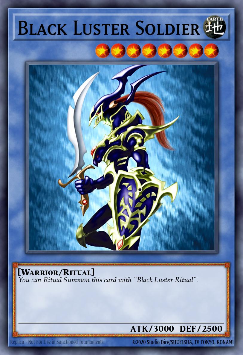 (046) YuGiOh TCG LCYW: Legendary Collection 3: Mega Pack Single: Black Luster Soldier Common