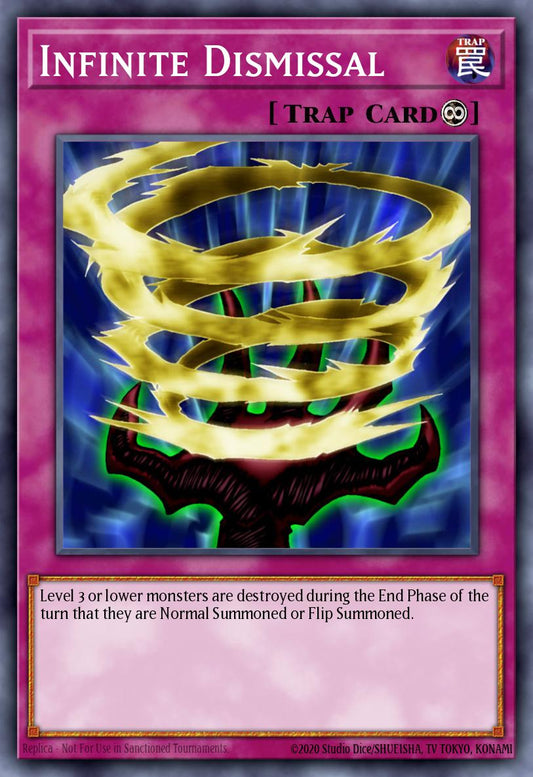 (072) YuGiOh TCG PSV: Pharaoh's Servant Single: Infinite Dismissal (V.2 - Common)  Common
