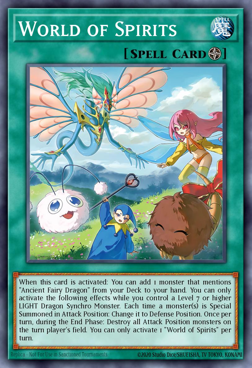 (055) YuGiOh TCG ALIN: Alliance Insight Single: World of Spirits Super Rare
