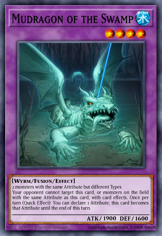 (028) YuGiOh TCG RA01: 25th Anniversary Rarity Collection Single: Mudragon of the Swamp (V.3 - Secret Rare)  Secret Rare