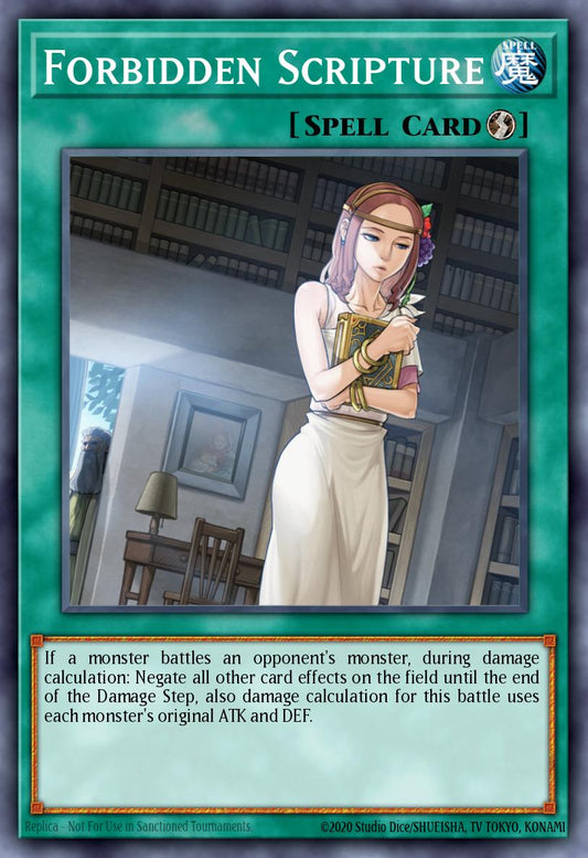 (067) YuGiOh TCG PRIO: Primal Origin Single: Forbidden Scripture  Secret Rare