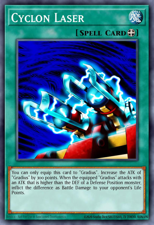 (028) YuGiOh TCG DB2: Dark Beginning 2 Single: Cyclon Laser  Common