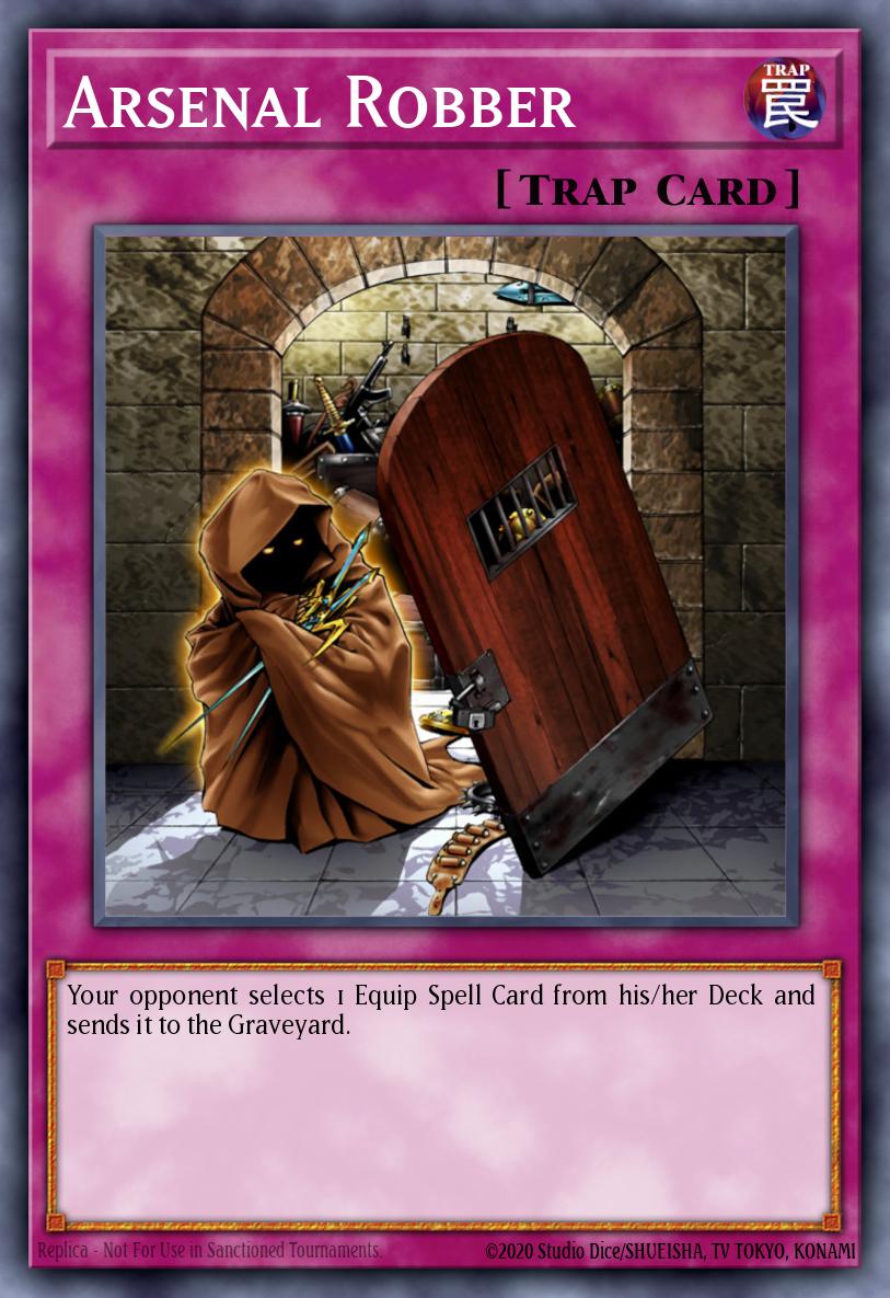 (EN048) YuGiOh TCG DCR: Dark Crisis Single: Arsenal Robber (V.2 - Common) Common