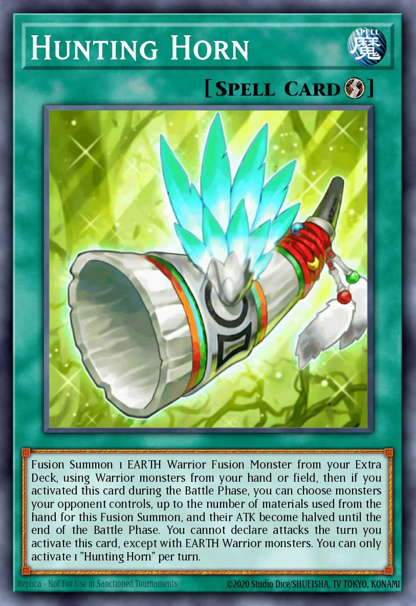 (086) YuGiOh TCG DOOD: Doom of Dimensions Single: Hunting Horn Common
