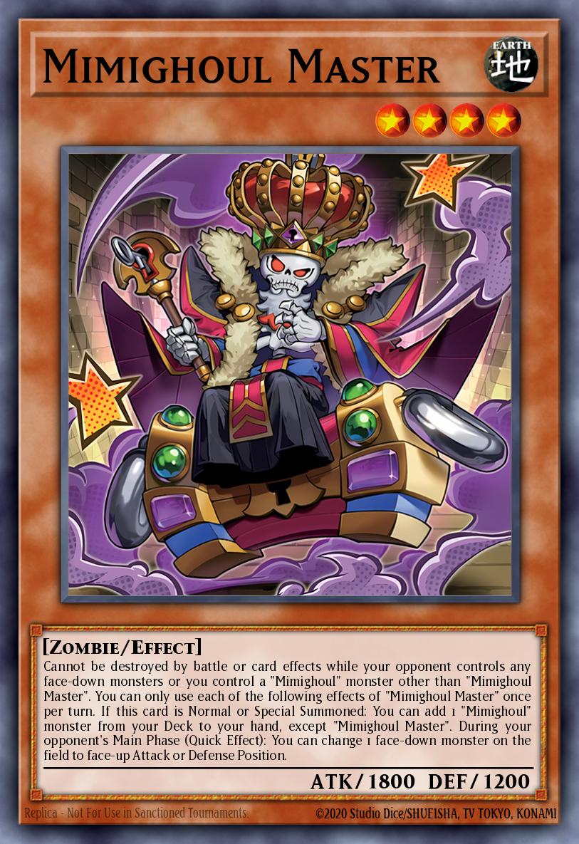 (090) YuGiOh TCG INFO: The Infinite Forbidden Single: Mimighoul Master (V.2 - Quarter Century Secret Rare) Quarter Century Secret Rare