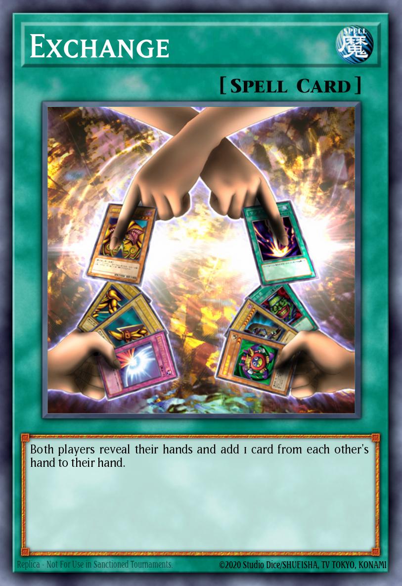 (125) YuGiOh TCG LCYW: Legendary Collection 3: Mega Pack Single: Exchange Secret Rare
