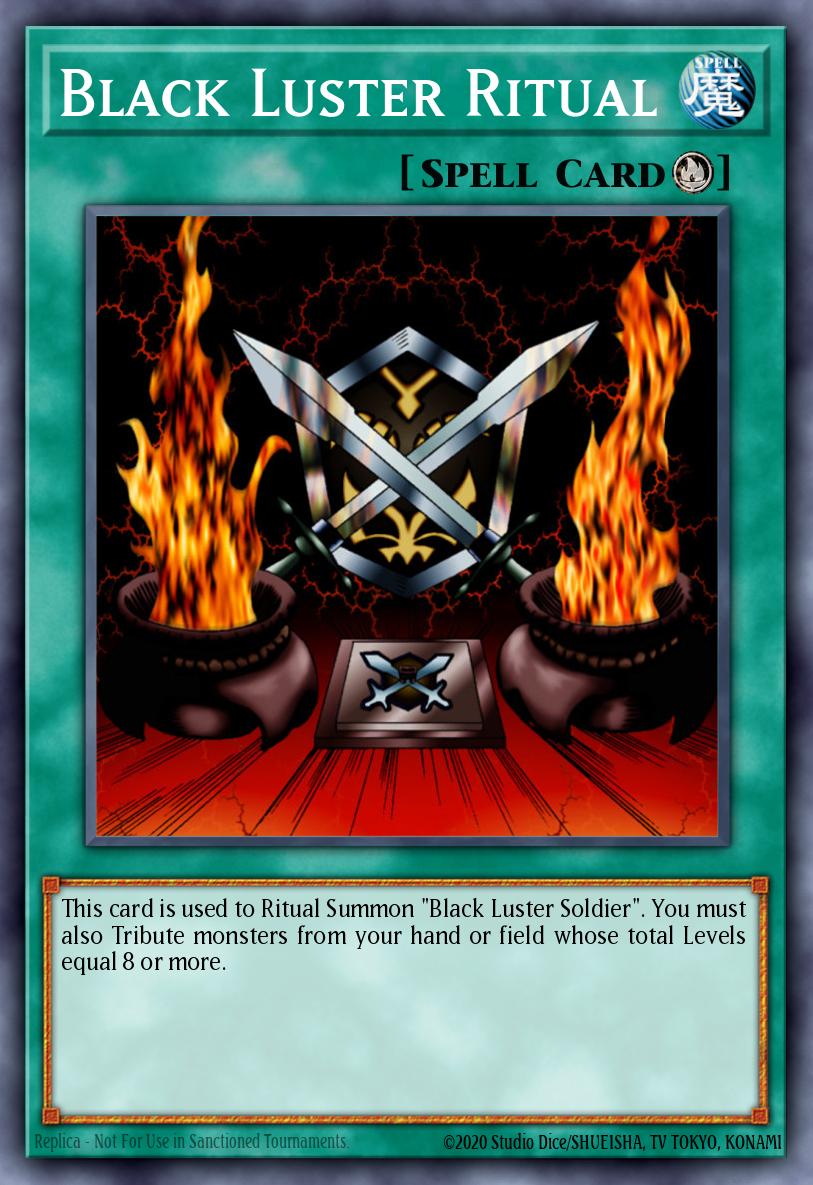 (070) YuGiOh TCG LCYW: Legendary Collection 3: Mega Pack Single: Black Luster Ritual Common