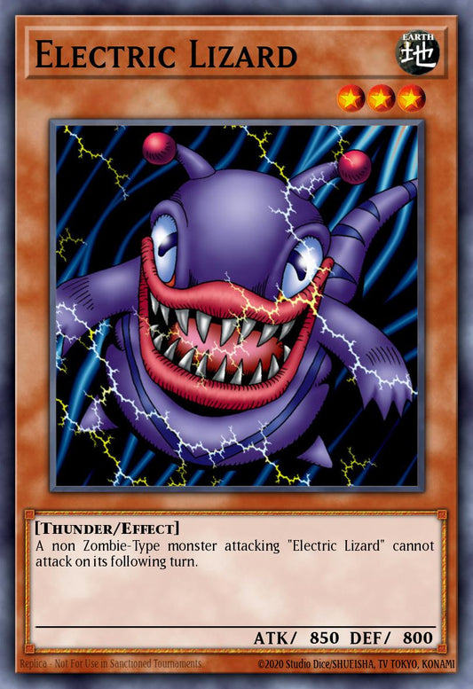 (EN048) YuGiOh TCG MRD: Metal Raiders Single: Electric Lizard (V.3 - Common)  Common