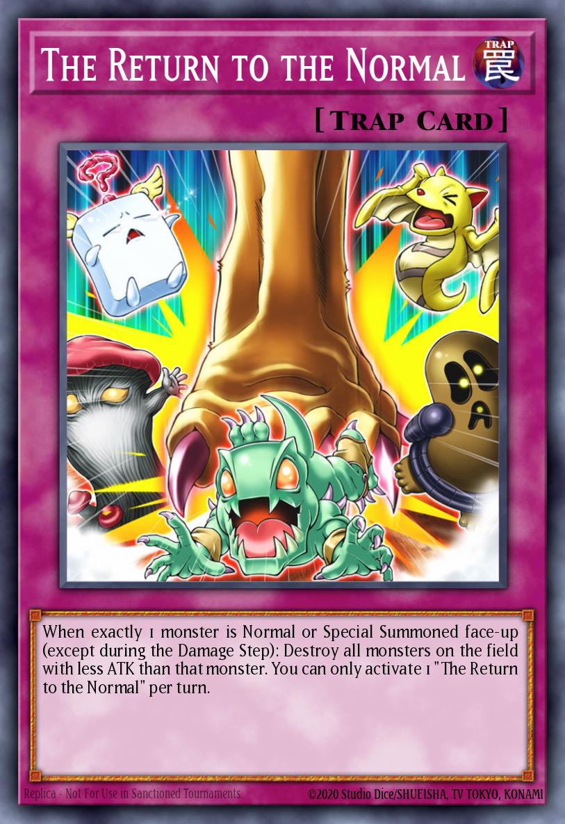 (136) YuGiOh TCG MP20: 2020 Tin of Lost Memories Mega Pack Single: The Return to the Normal Common
