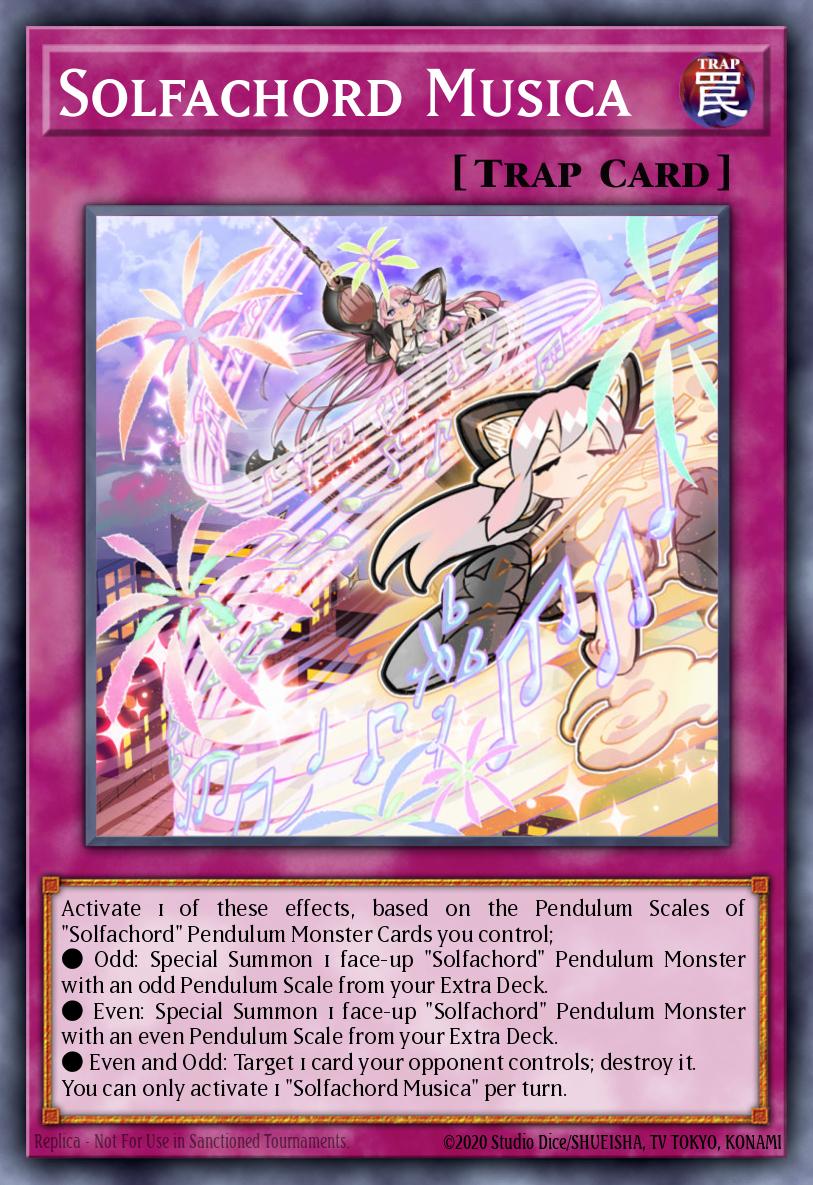 (025) YuGiOh TCG ANGU: Ancient Guardians Single: Solfachord Musica Rare