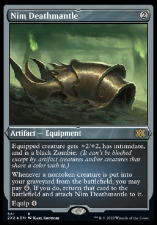 (561) Magic The Gathering Double Masters 2022: Extras Single: Nim Deathmantle Holo Rare