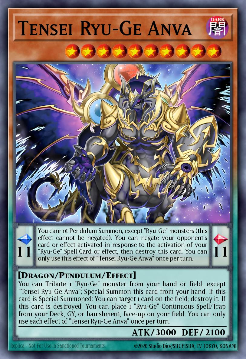 (024) YuGiOh TCG ALIN: Alliance Insight Single: Tensei Ryu-Ge Anva Common