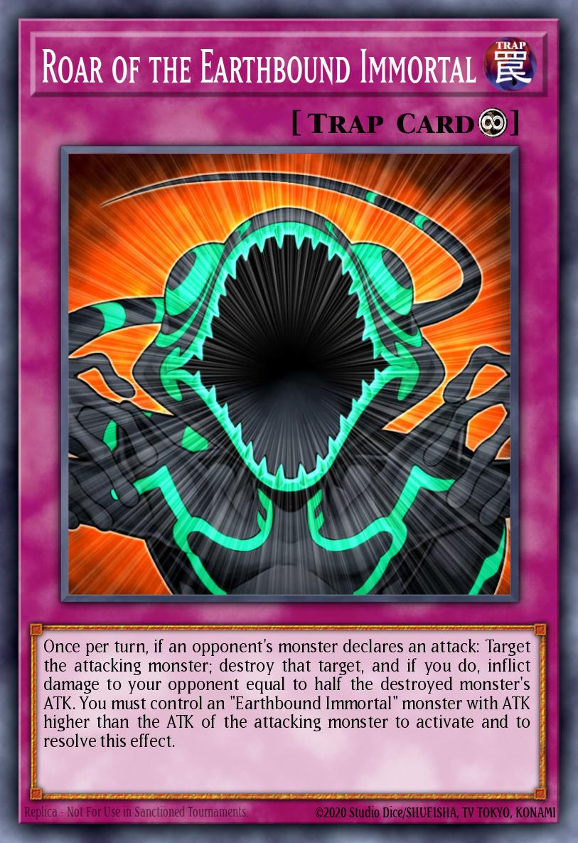 (071) YuGiOh TCG SOVR: Stardust Overdrive Single: Roar of the Earthbound Immortal Common