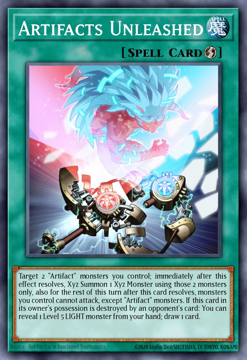 (061) YuGiOh TCG PRIO: Primal Origin Single: Artifacts Unleashed  Common