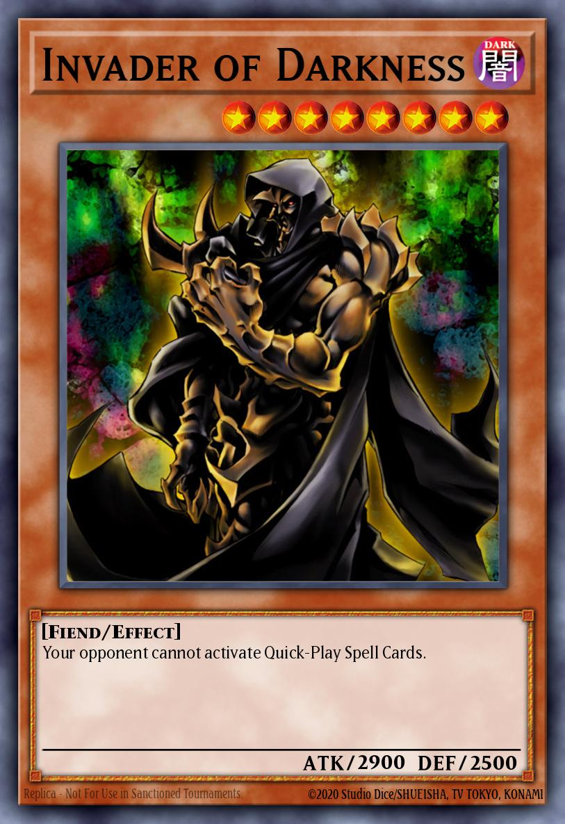 (010) YuGiOh TCG BPW2: Battle Pack 2: War of the Giants - Round 2 Single: Invader of Darkness Common