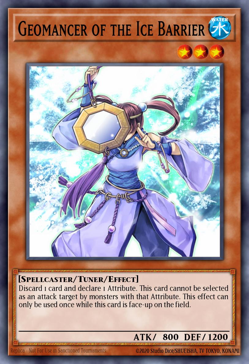 (036) YuGiOh TCG HAC1: Hidden Arsenal: Chapter 1 Single: Geomancer of the Ice Barrier (V.1 - Common) Common