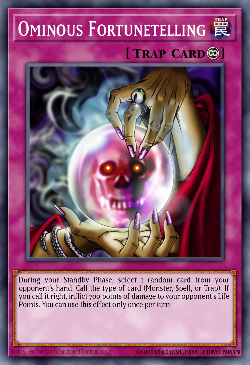 (203) YuGiOh TCG DB2: Dark Beginning 2 Single: Ominous Fortunetelling Common