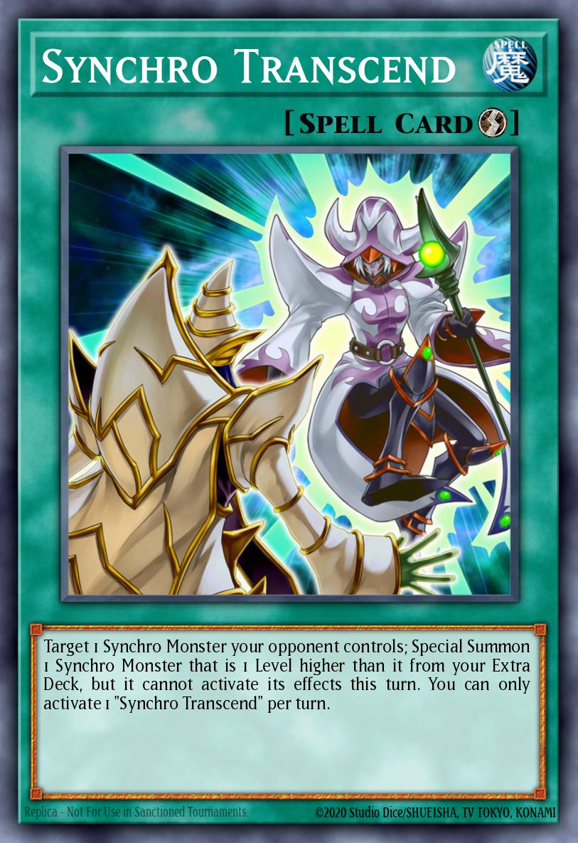 (041) YuGiOh TCG DUOV: Duel Overload Single: Synchro Transcend Ultra Rare