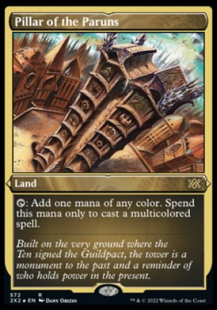 (572) Magic The Gathering Double Masters 2022: Extras Single: Pillar of the Paruns Rare
