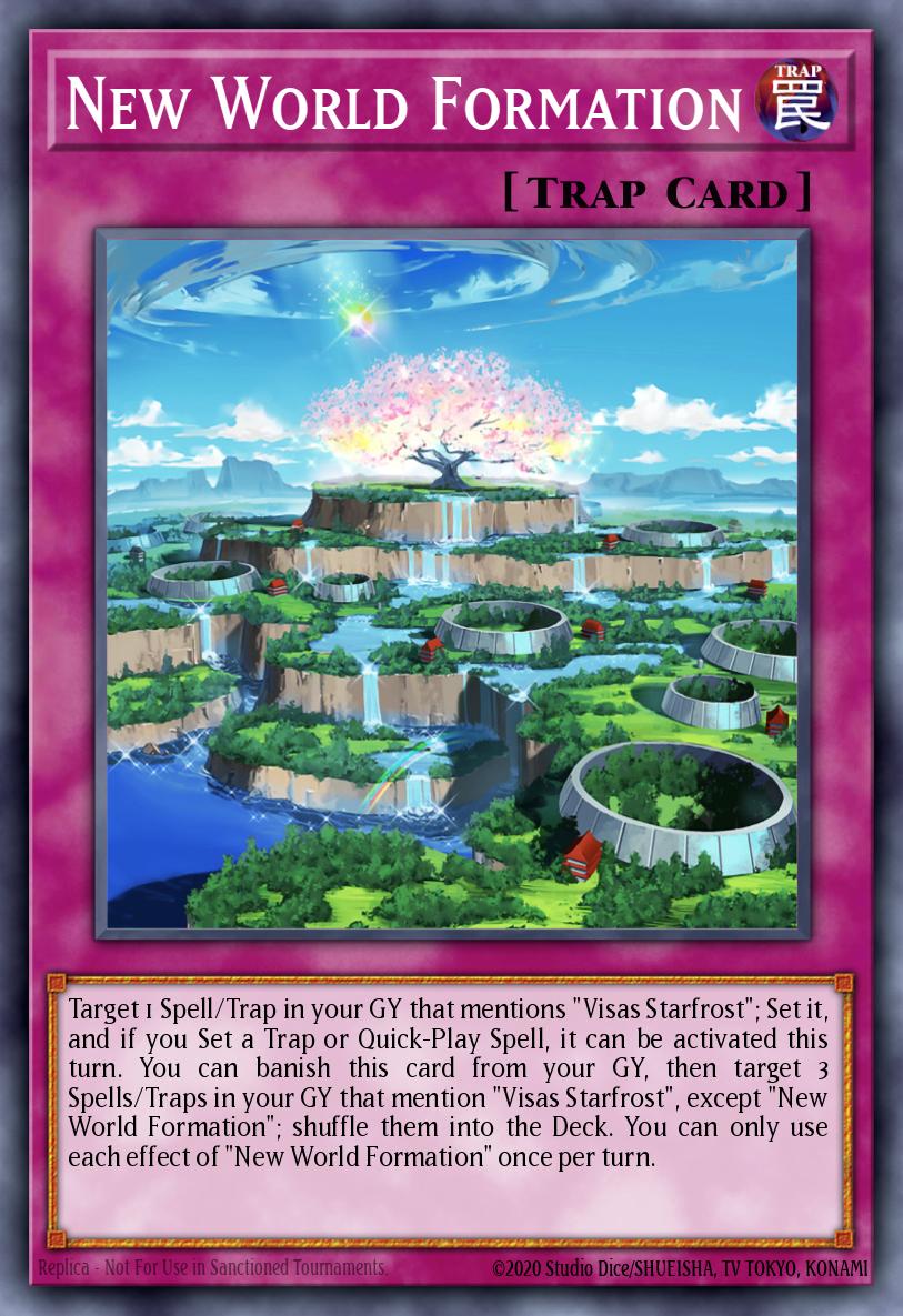 (380) YuGiOh TCG MP24: 25th Anniversary Tin: Dueling Mirrors Single: New World Formation Common