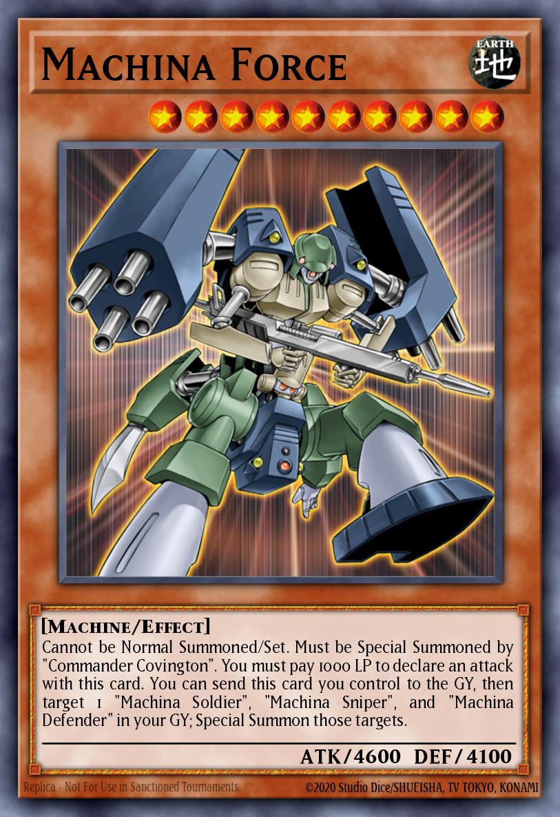 (171) YuGiOh TCG LCYW: Legendary Collection 3: Mega Pack Single: Machina Force Secret Rare