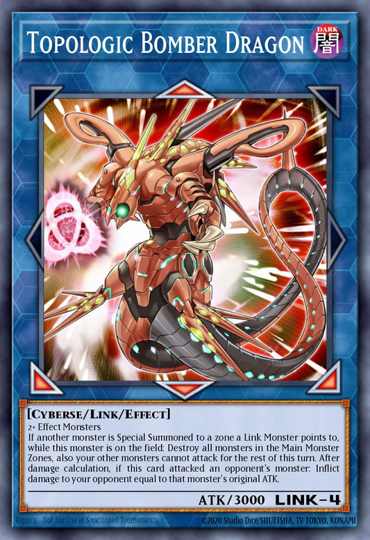 (030) YuGiOh TCG MP25: 2025 Mega-Pack Tin Single: Topologic Bomber Dragon  Starlight Rare