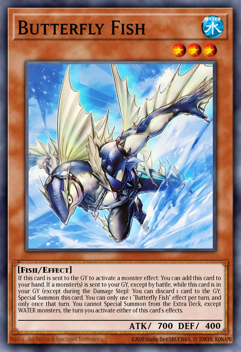 (433) YuGiOh TCG MP25: 2025 Mega-Pack Tin Single: Butterfly Fish  Common