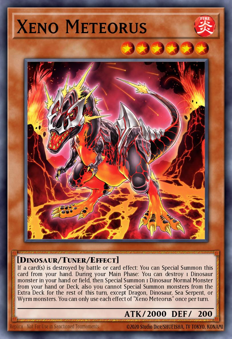 (001) YuGiOh TCG WISU: Wild Survivors Single: Xeno Meteorus (V.1 - Super Rare) Super Rare