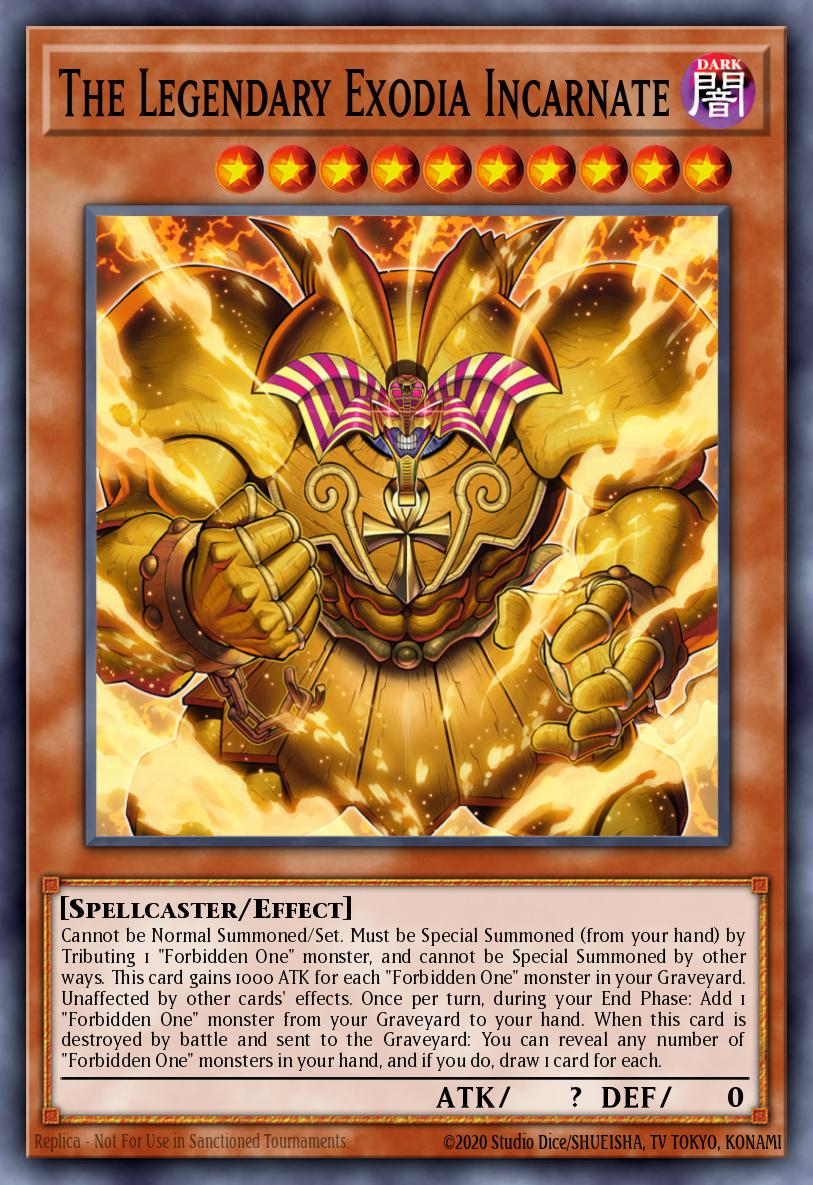(051) YuGiOh TCG BLTR: Battles of Legend: Terminal Revenge Single: The Legendary Exodia Incarnate (V.2 - Quarter Century Secret Rare) Quarter Century Secret Rare
