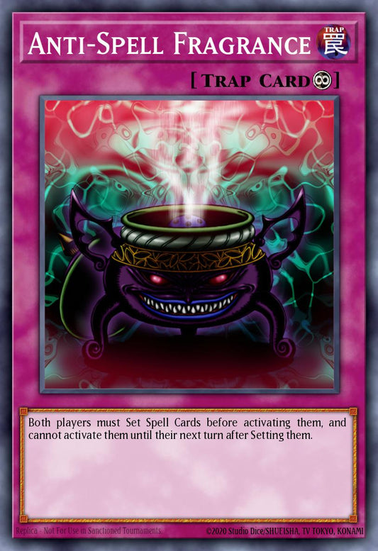 (076) YuGiOh TCG RA02: 25th Anniversary Rarity Collection II Single: Anti-Spell Fragrance (V.7 - Ultimate Rare)  Ultimate Rare