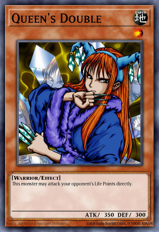 (051) YuGiOh TCG MRD: Metal Raiders Single: Queen's Double (V.3 - Common)  Common