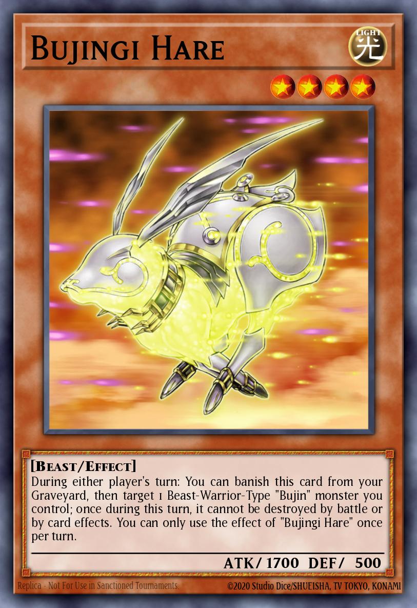 (211) YuGiOh TCG MP14: 2014 Mega-Tins Mega-Pack Single: Bujingi Hare Super Rare