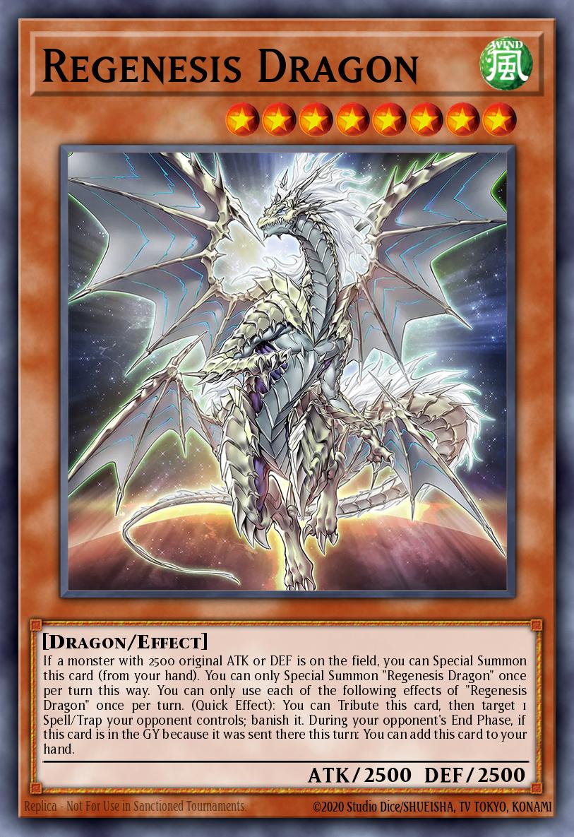 (015) YuGiOh TCG ALIN: Alliance Insight Single: Regenesis Dragon Common
