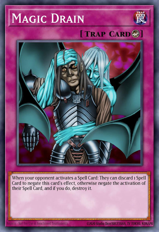 (071) YuGiOh TCG PSV: Pharaoh's Servant Single: Magic Drain (V.1 - Rare)  Rare