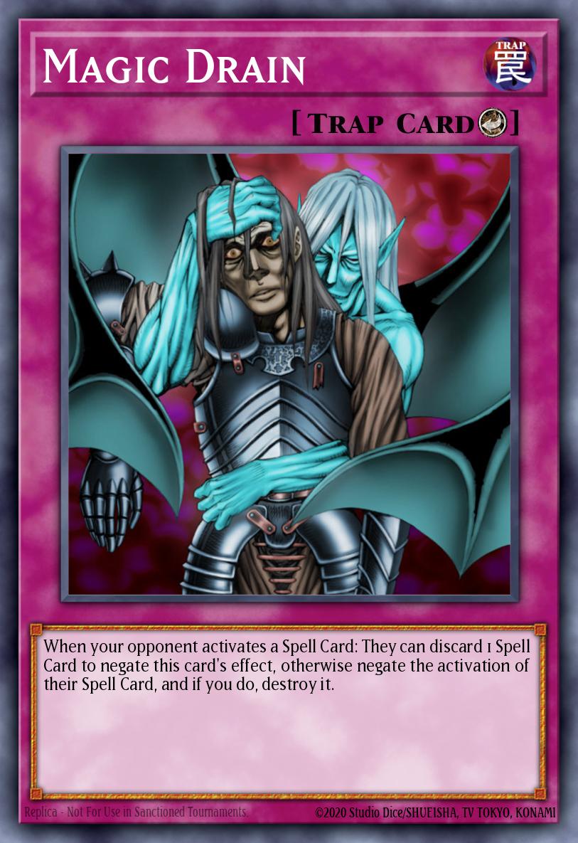 (EN071) YuGiOh TCG PSV: Pharaoh's Servant Single: Magic Drain (V.3 - Rare)  Rare