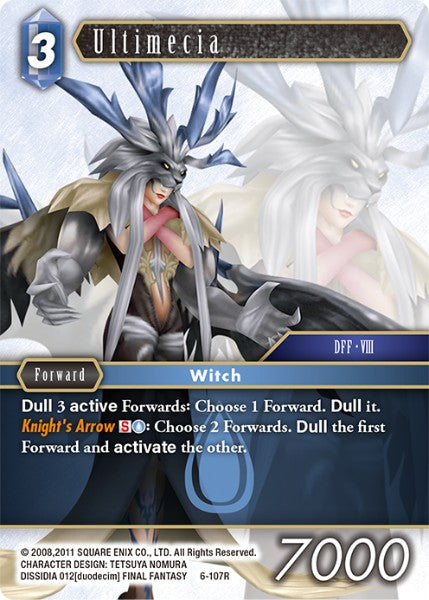 (107) Final Fantasy TCG Opus VI Single: Ultimecia (6-107) Holo Rare