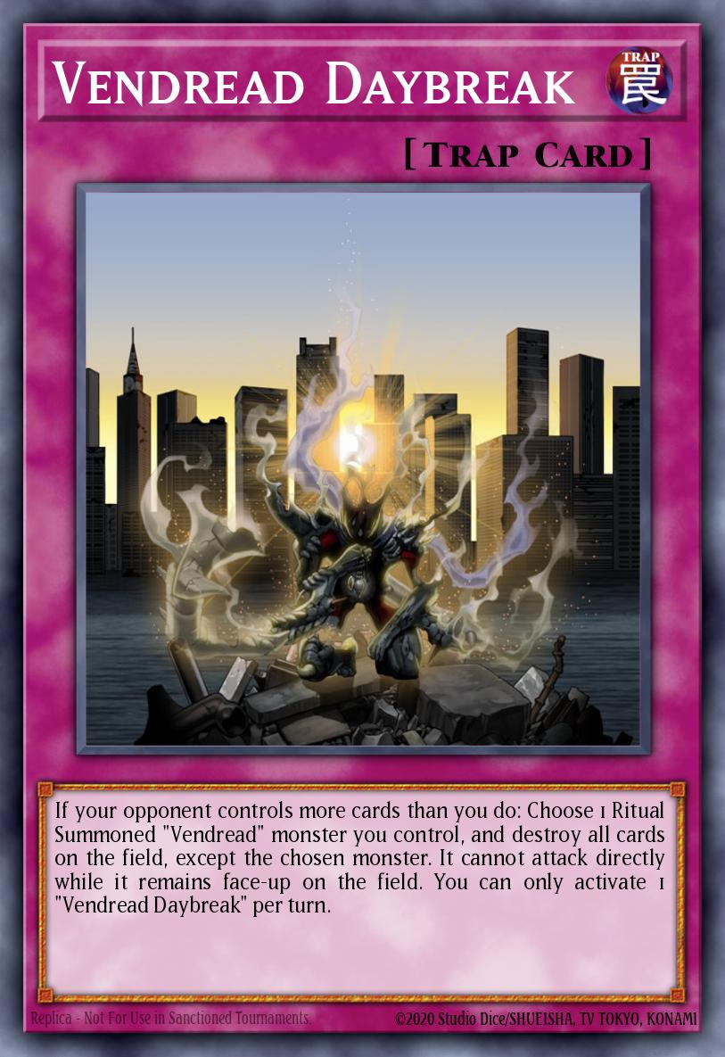 (059) YuGiOh TCG MP19: 2019 Gold Sarcophagus Tin Mega Pack Single: Vendread Daybreak Common