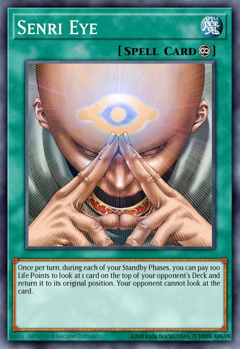 (089) YuGiOh TCG MFC: Magician's Force Single: Senri Eye Common