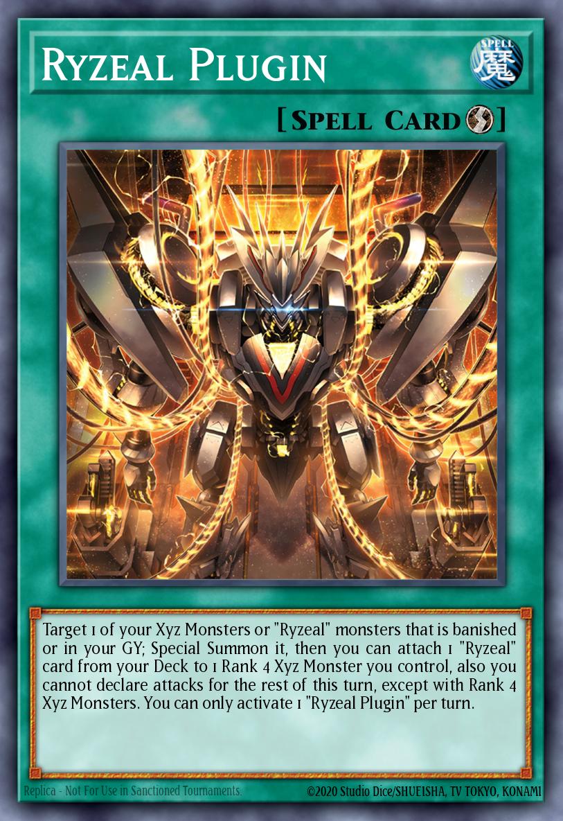 (440) YuGiOh TCG MP25: 2025 Mega-Pack Tin Single: Ryzeal Plugin  Common