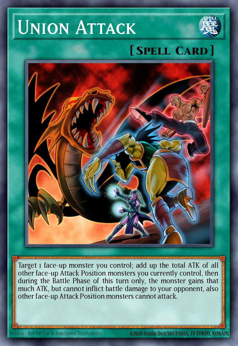 (093) YuGiOh TCG LODT: Light of Destruction Single: Union Attack (V.1 - Super Rare) Super Rare
