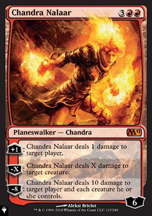 (127) Magic The Gathering The List Single: Chandra Nalaar Mythic
