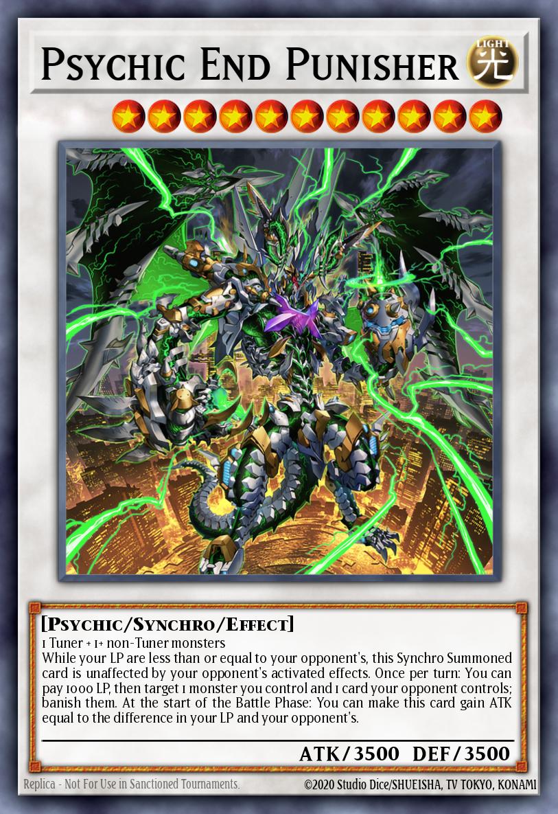 (032) YuGiOh TCG RA02: 25th Anniversary Rarity Collection II Single: Psychic End Punisher (V.7 - Ultimate Rare) Ultimate Rare