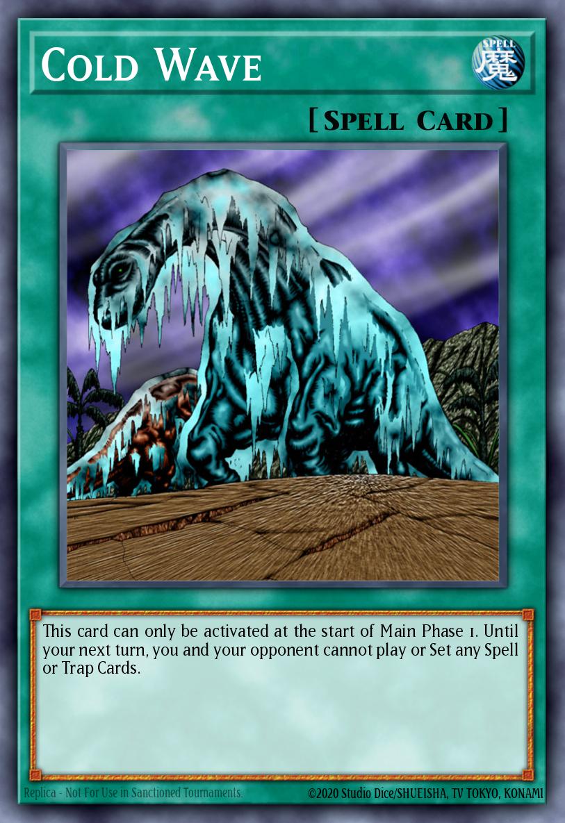 (062) YuGiOh TCG PSV: Pharaoh's Servant Single: Cold Wave (V.2 - Common) Common