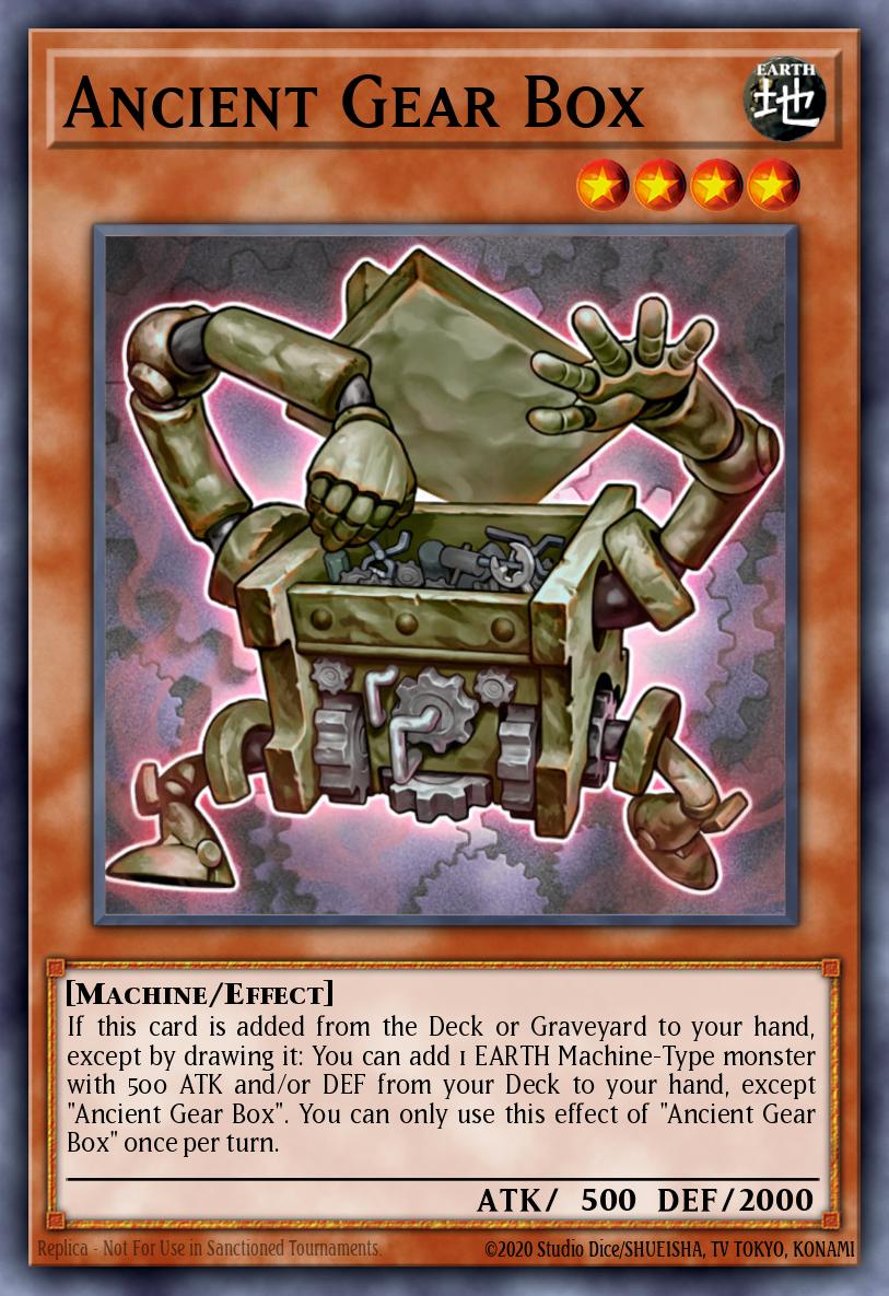 (032) YuGiOh TCG PRIO: Primal Origin Single: Ancient Gear Box Common