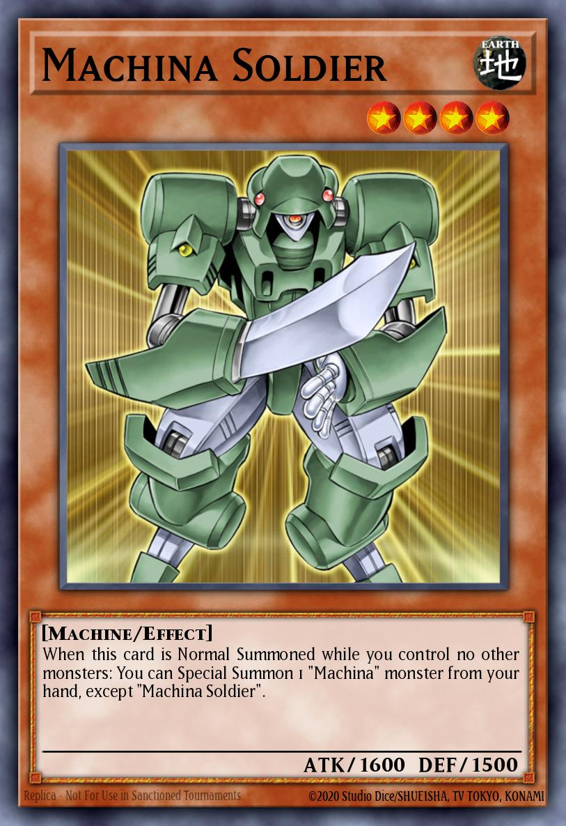 (168) YuGiOh TCG LCYW: Legendary Collection 3: Mega Pack Single: Machina Soldier Secret Rare