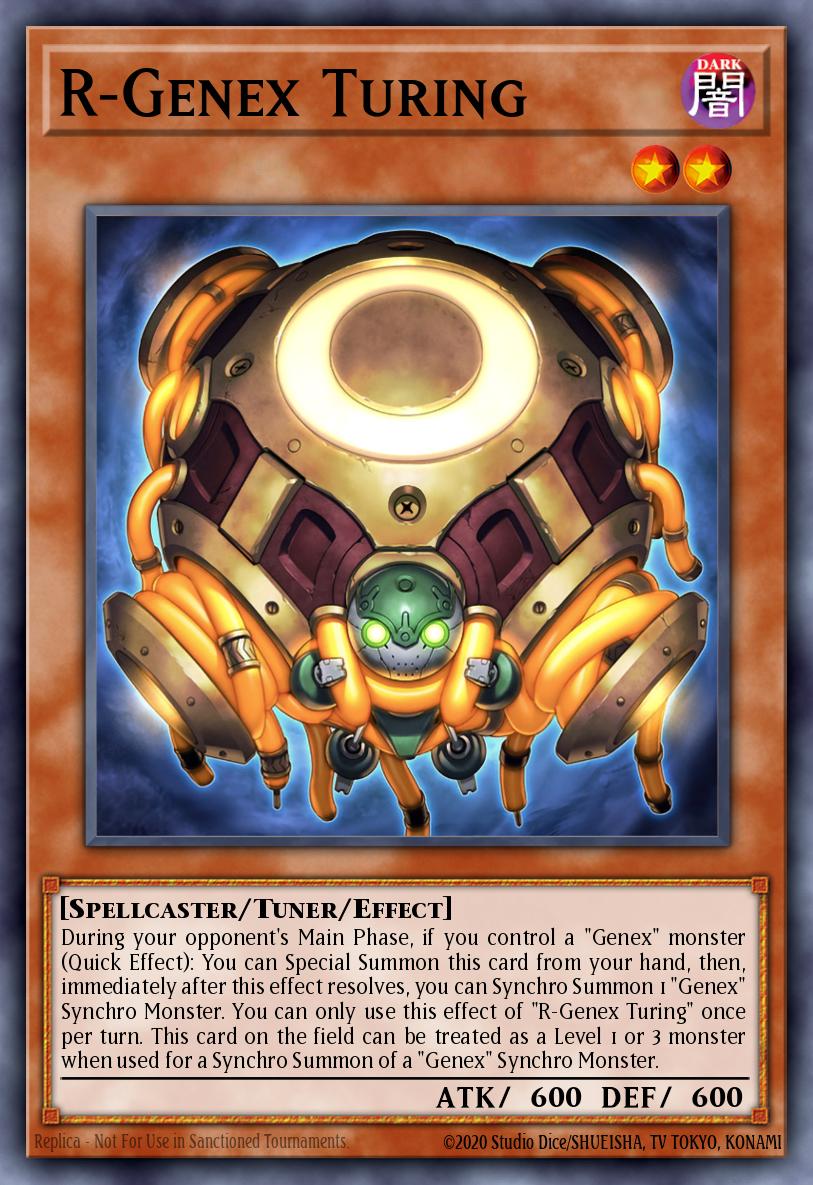 (012) YuGiOh TCG BLTR: Battles of Legend: Terminal Revenge Single: R-Genex Turing Ultra Rare