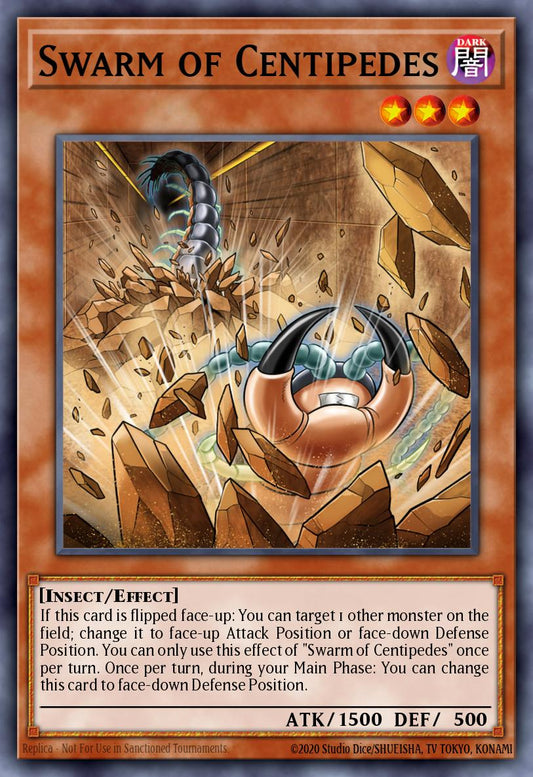 (085) YuGiOh TCG PHNI: Phantom Nightmare Single: Swarm of Centipedes  Common