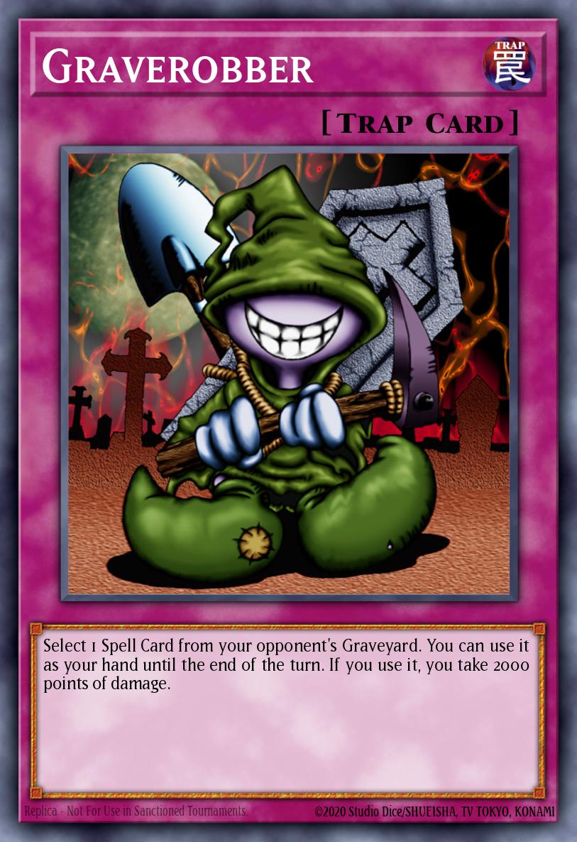 (008) YuGiOh TCG PSV: Pharaoh's Servant Single: Graverobber (V.2 - Super Rare)  Super Rare