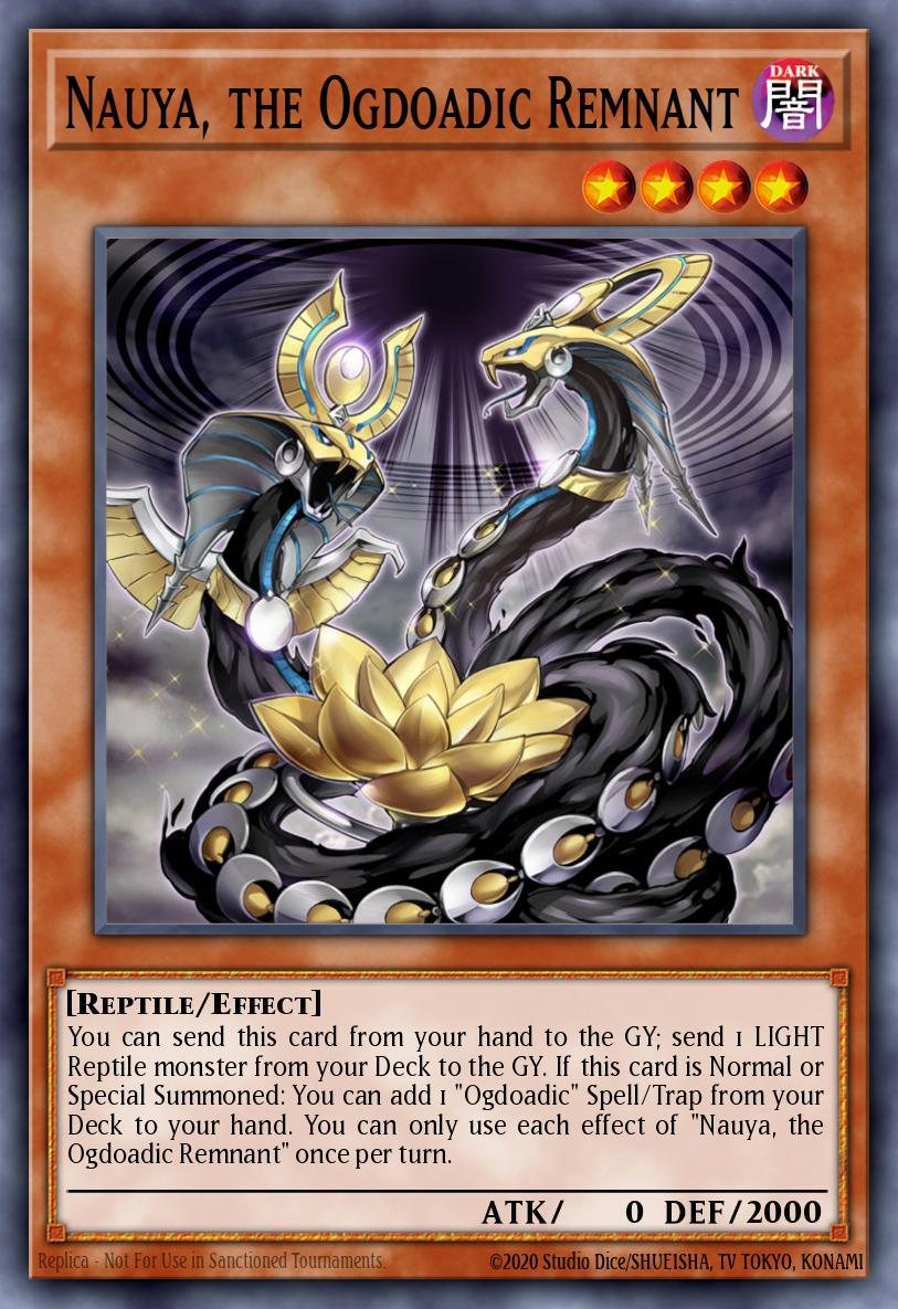 (002) YuGiOh TCG ANGU: Ancient Guardians Single: Nauya, the Ogdoadic Remnant Super Rare